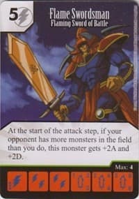 Flame Swordsman - Flaming Sword of Battle