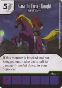 Gaia the Fierce Knight - Spiral Shaver