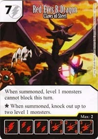 Red-Eyes B. Dragon - Claws of Steel