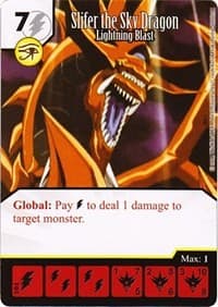 Slifer the Sky Dragon - Lightning Blast