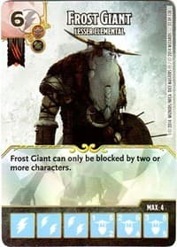 Frost Giant - Lesser Elemental