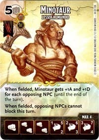 Minotaur - Lesser Humanoid