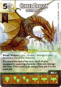 Copper Dragon - Greater Undead Dragon