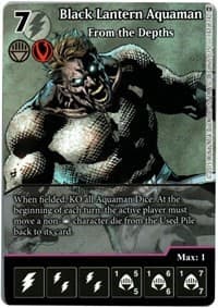 Black Lantern Aquaman - From the Depths (Full Art)