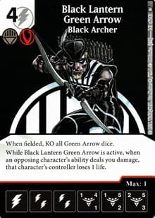 Black Lantern Green Arrow - Black Archer