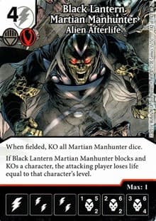 Black Lantern Martian Manhunter - Alien Afterlife