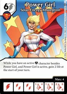Power Girl - Solar Energy Absorption