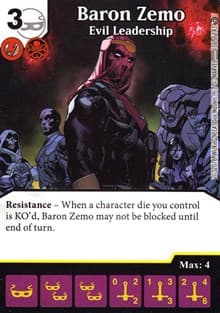 Baron Zemo - Evil Leadership
