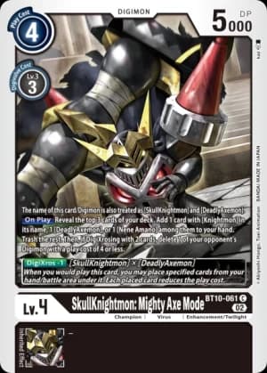 SkullKnightmon: Mighty Axe Mode