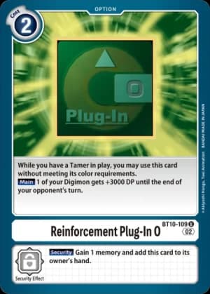 Reinforcement Plug-In O