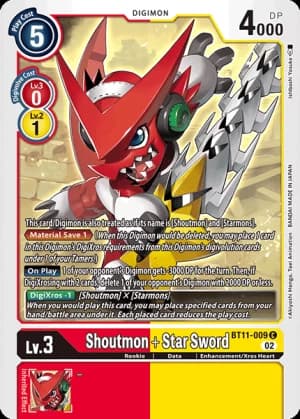 Shoutmon + Star Sword