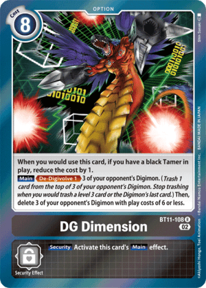 DG Dimension