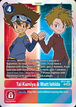 Tai Kamiya & Matt Ishida