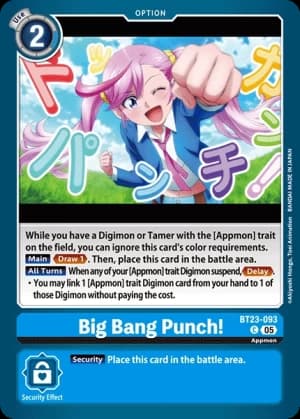 Big Bang Punch!