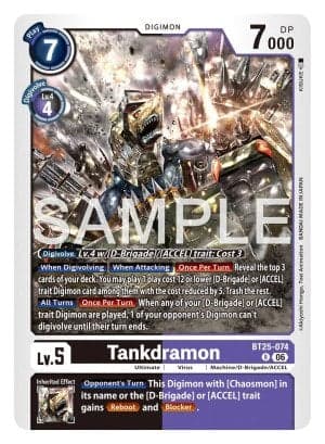 Tankdramon