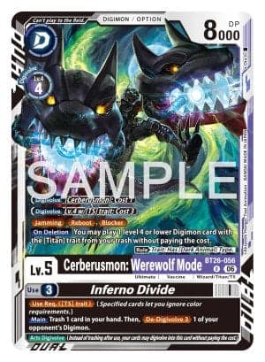 Cerberusmon: Werewolf Mode