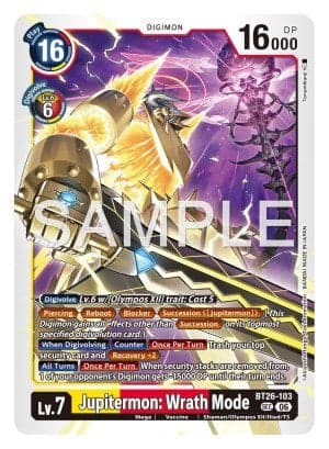 Jupitermon: Wrath Mode