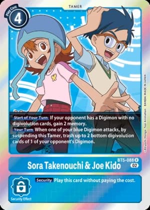 Sora Takenouchi & Joe Kido