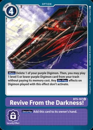 Revive From the Darkness!