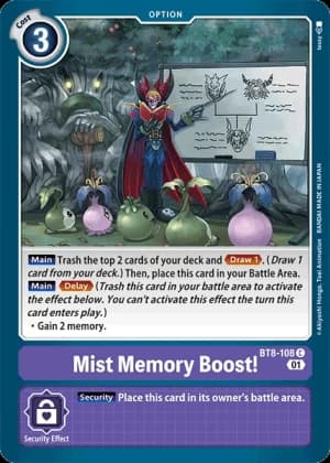 Mist Memory Boost!