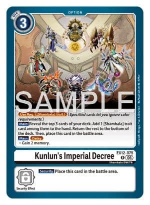 Kunlun's Imperial Decree