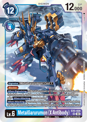 MetalGarurumon (X Antibody)