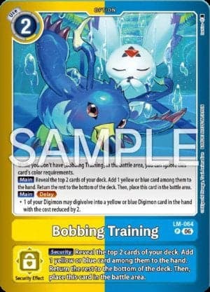 Bobbing Training