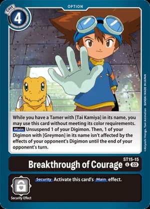 Breakthrough of Courage