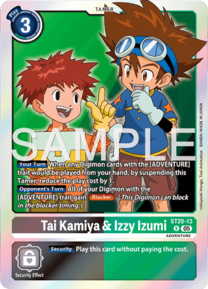 Tai Kamiya & Izzy Izumi
