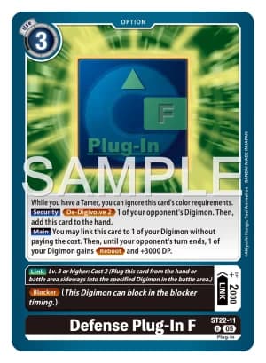 Defense Plug-In F