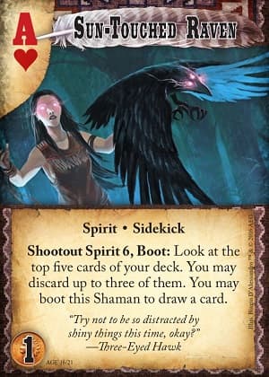 Sun-Touched Raven