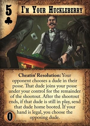 I'm Your Huckleberry