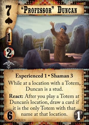 "Professor" Duncan (Exp.1)