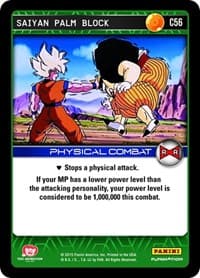 Saiyan Palm Block