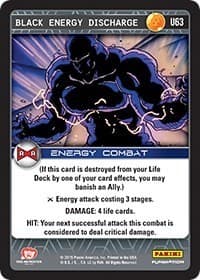 Black Energy Discharge