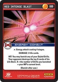 Red Intense Blast