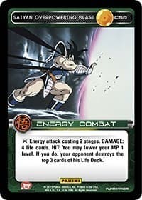 Saiyan Overpowering Blast