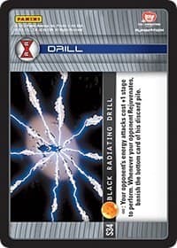 Black Radiating Drill