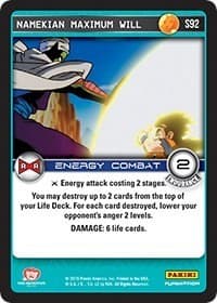 Namekian Maximum Will