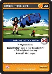 Orange Truck Lift