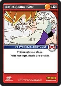 Red Blocking Hand