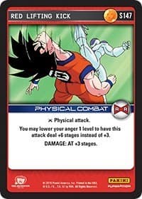 Red Lifting Kick