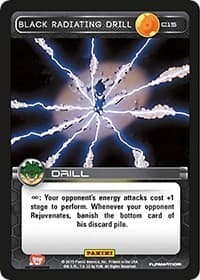 Black Radiating Drill