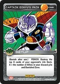 Captain Ginyu's Pain