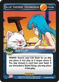 Blue Taming Technique