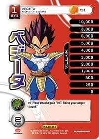 Vegeta - Prince of Saiyans (Rainbow Parallel Foil)