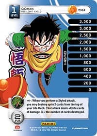 Gohan - Resilient Child (High Tech Foil)
