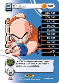 Krillin - Ready for Battle (Rainbow Parallel Foil)