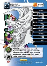 Piccolo - Combat Stance (High Tech Foil)