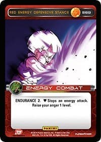 Red Energy Defensive Stance